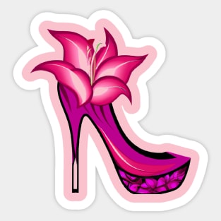 High heels Sticker